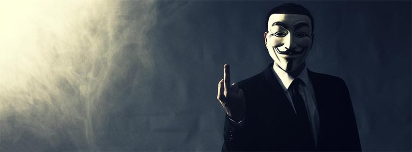 Ảnh bìa Anonymous đẹp