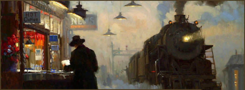 ảnh bìa tranh xe lửa