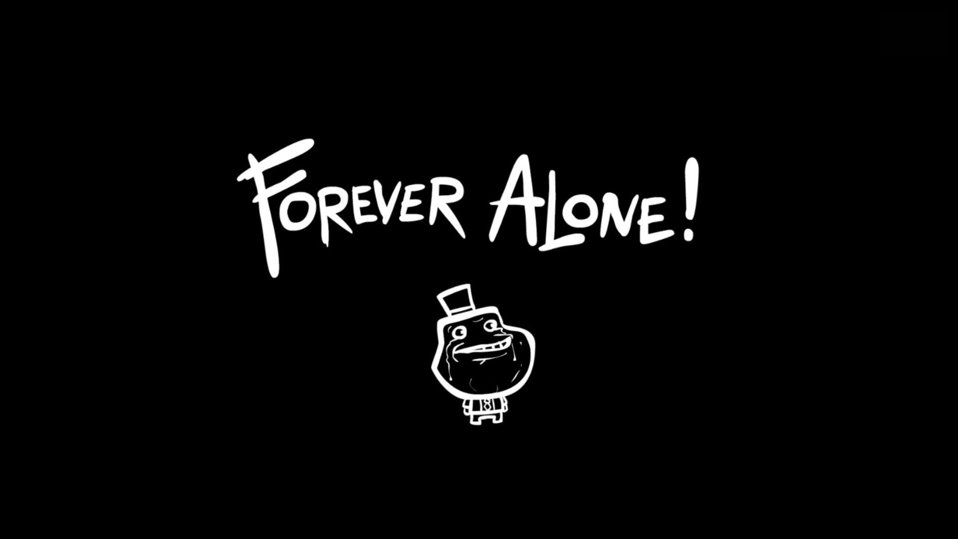 Ảnh chữ đẹp - Forever Alone