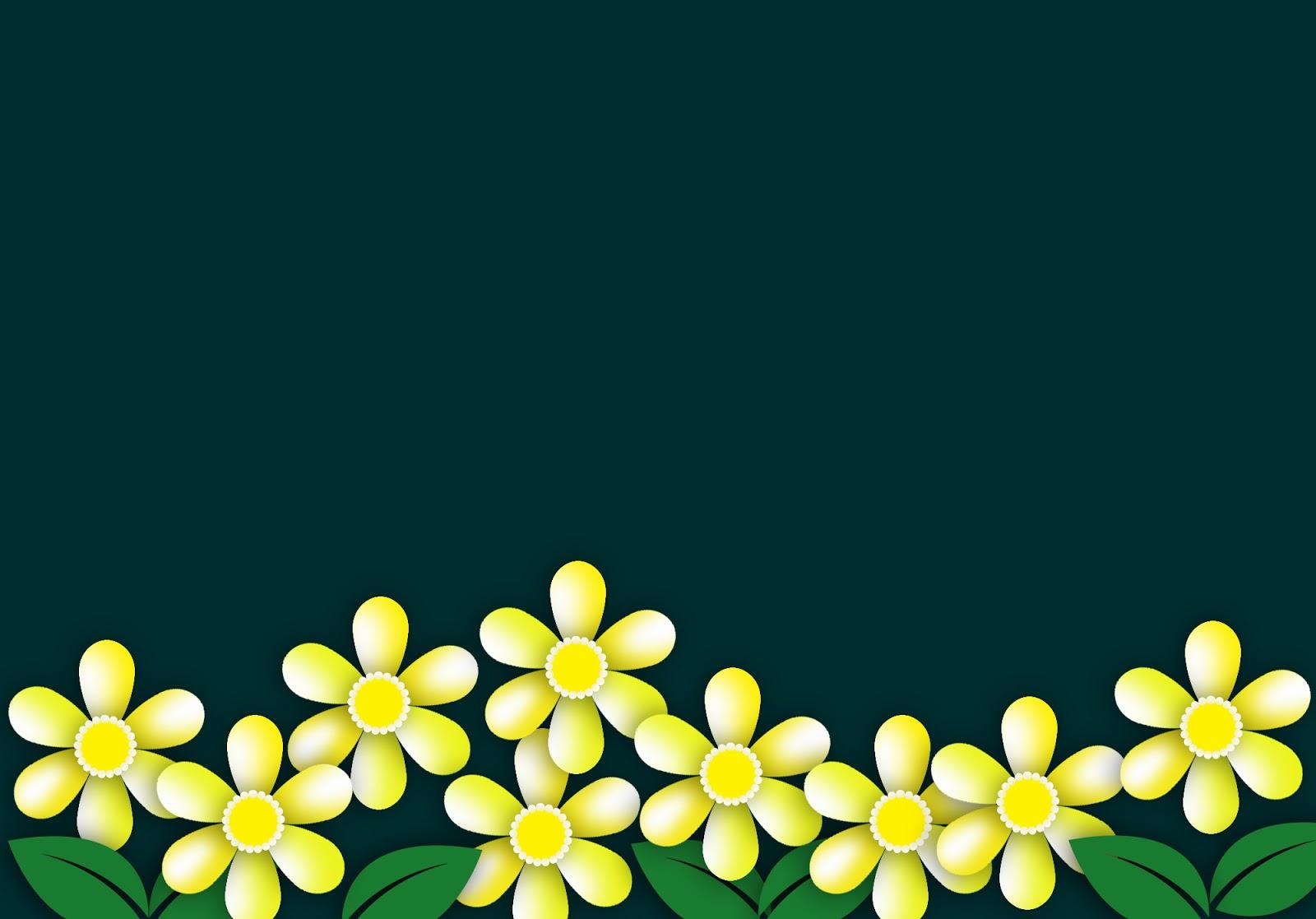Background hoa lá đơn giản