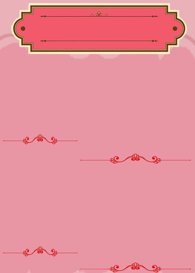 Background menu màu hồng
