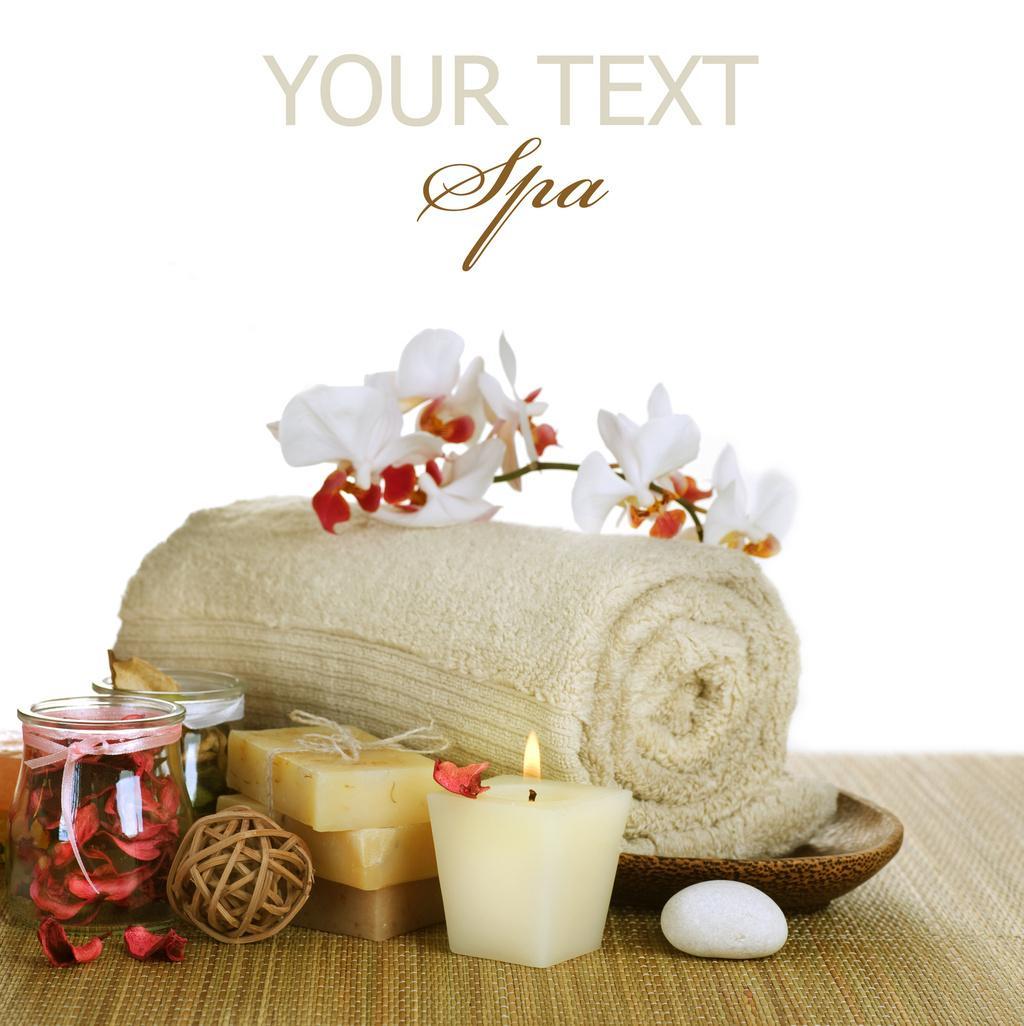 Background spa trắng
