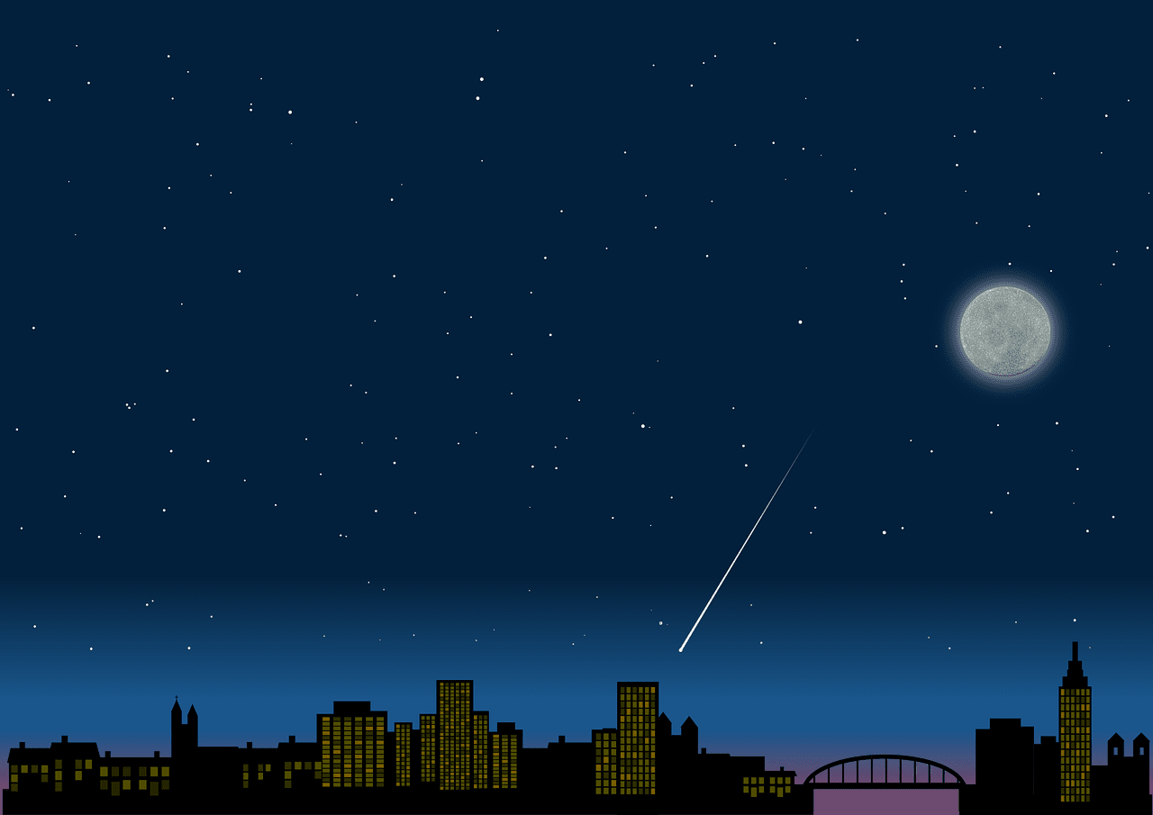 Background thành phố đêm