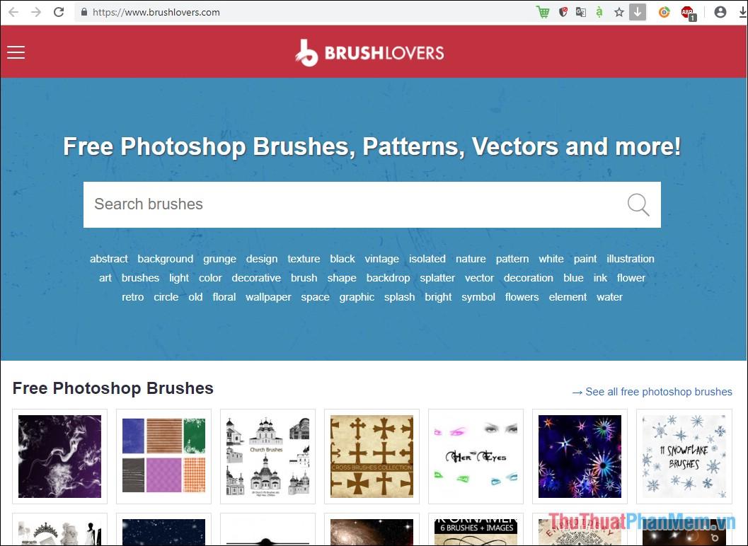 Brush Photoshop từ BrushLovers