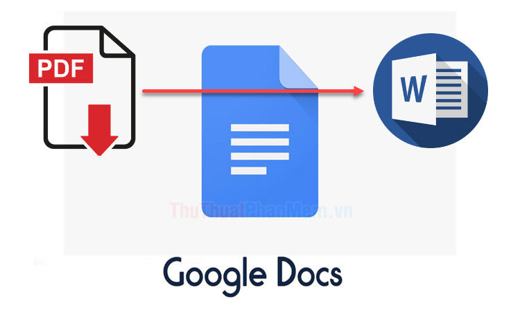 Cách chuyển đổi file PDF sang Word bằng Google Docs