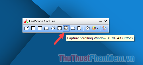 Chế độ chụp Capture Scrolling Windows