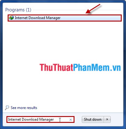 Chọn Internet Download Manager