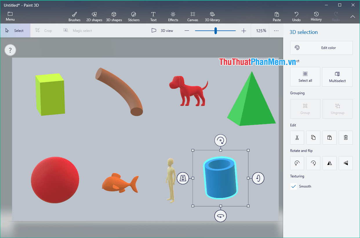 Công cụ vẽ 3D