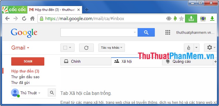 Đăng nhập vào Gmail