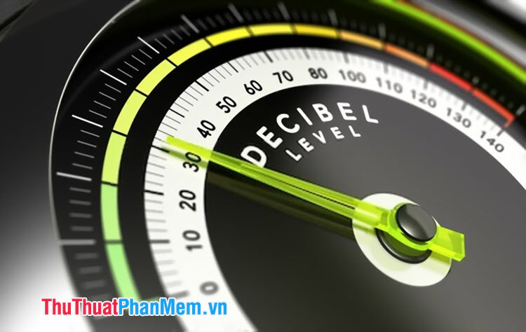 dB viết tắt của Decibel – đơn vị đo cường độ âm thanh dựa trên tính chất tai người