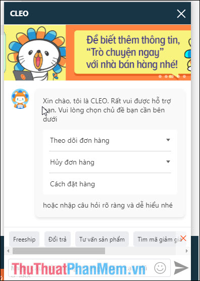 Dịch vụ giải đáp chatbot
