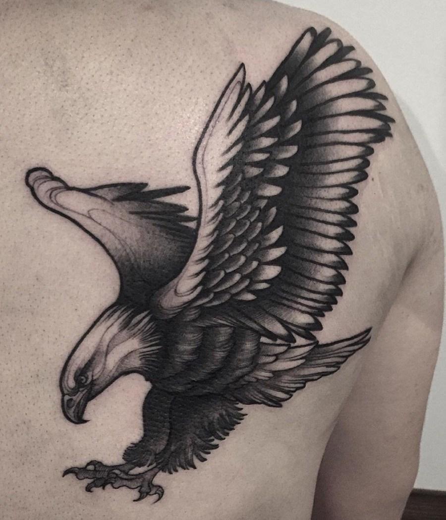 Hình Tattoo đại bàng đẹp nhất