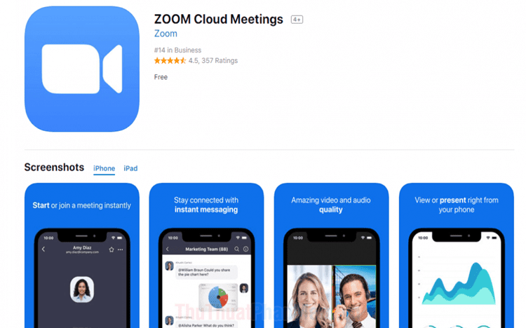 Hướng dẫn cách sử dụng Zoom Metting trên điện thoại