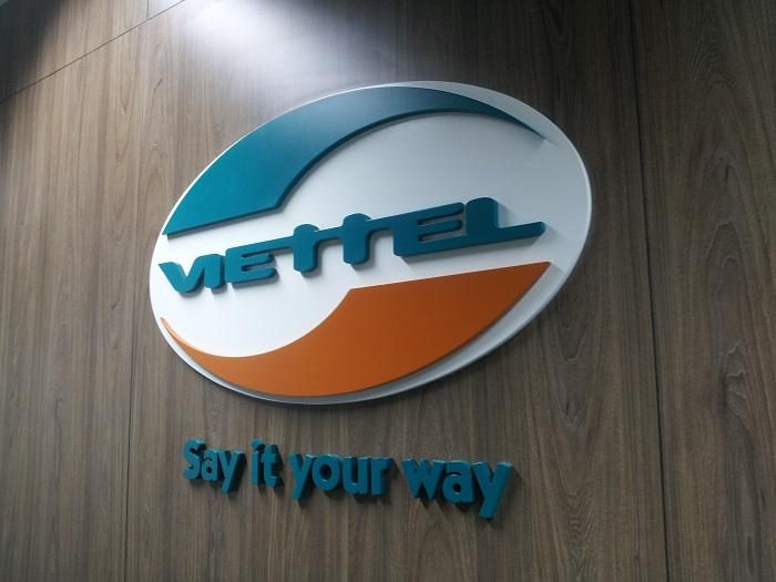 Logo Viettel cửa hàng