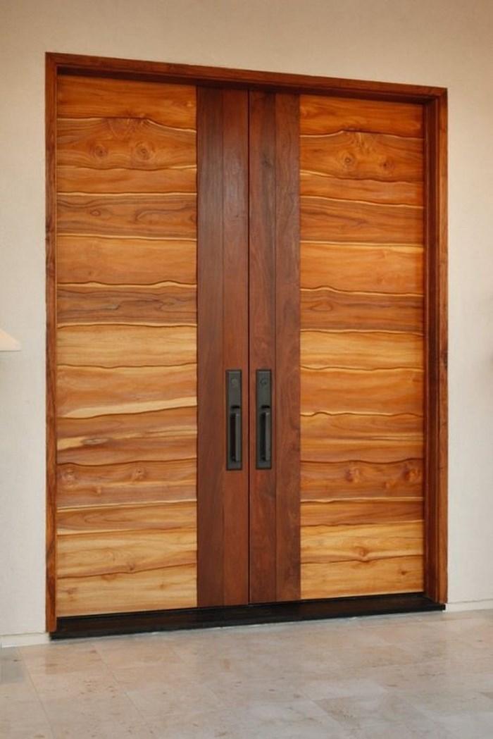 Mẫu cửa gỗ thông phòng đẹp