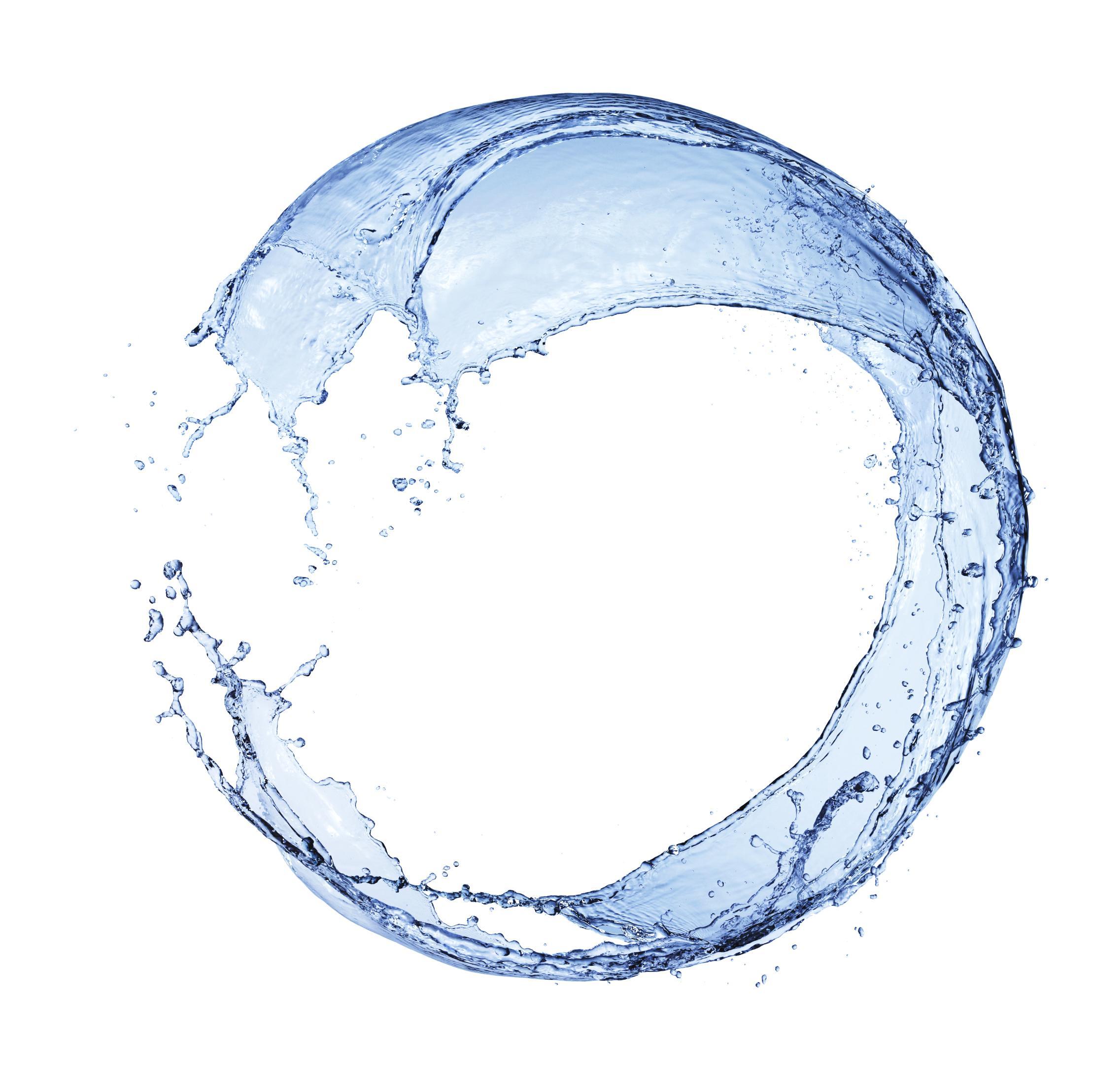 Mẫu hình tròn biểu tượng nước