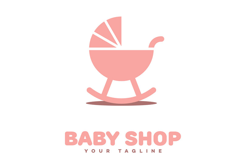 Mẫu thiết kế logo shop quần áo trẻ em