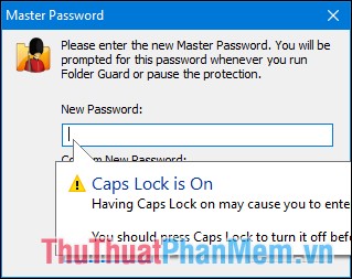 Nhập mật khẩu cho ứng dụng