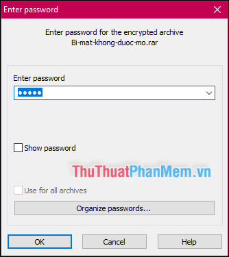 Nhập mật khẩu để truy cập