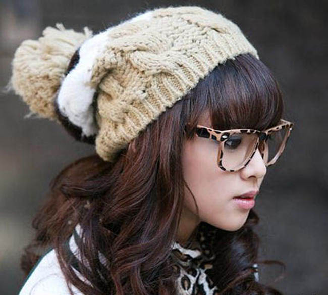 Những kiểu tóc xinh yếu phối hợp với mũ len