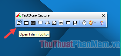 Nút Open File in Editor để mở ảnh trong giao diện chỉnh sửa