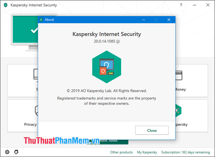 Phần mềm bảo mật Kaspersky Internet Security