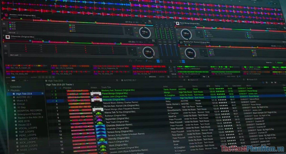 Phần mềm DJ Rekordbox