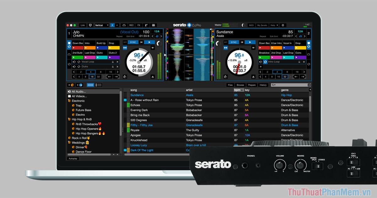 Phần mềm DJ Serato