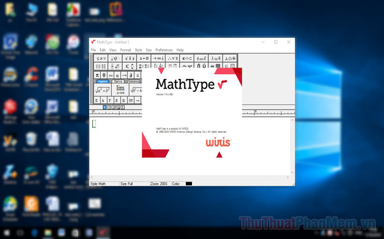 Phím tắt trong MathType - Toàn bộ phím tắt MathType bạn cần biết
