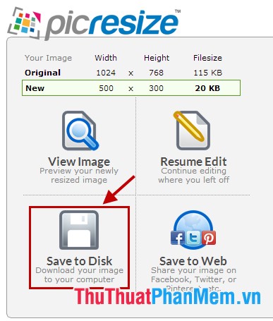 Save to Disk