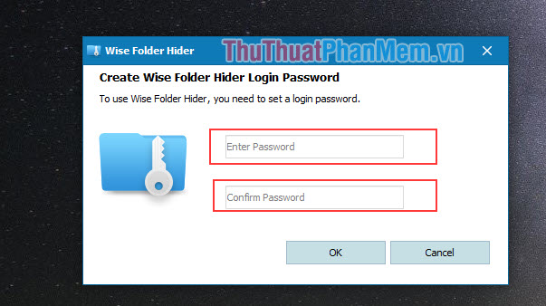Tạo mật khẩu để truy cập