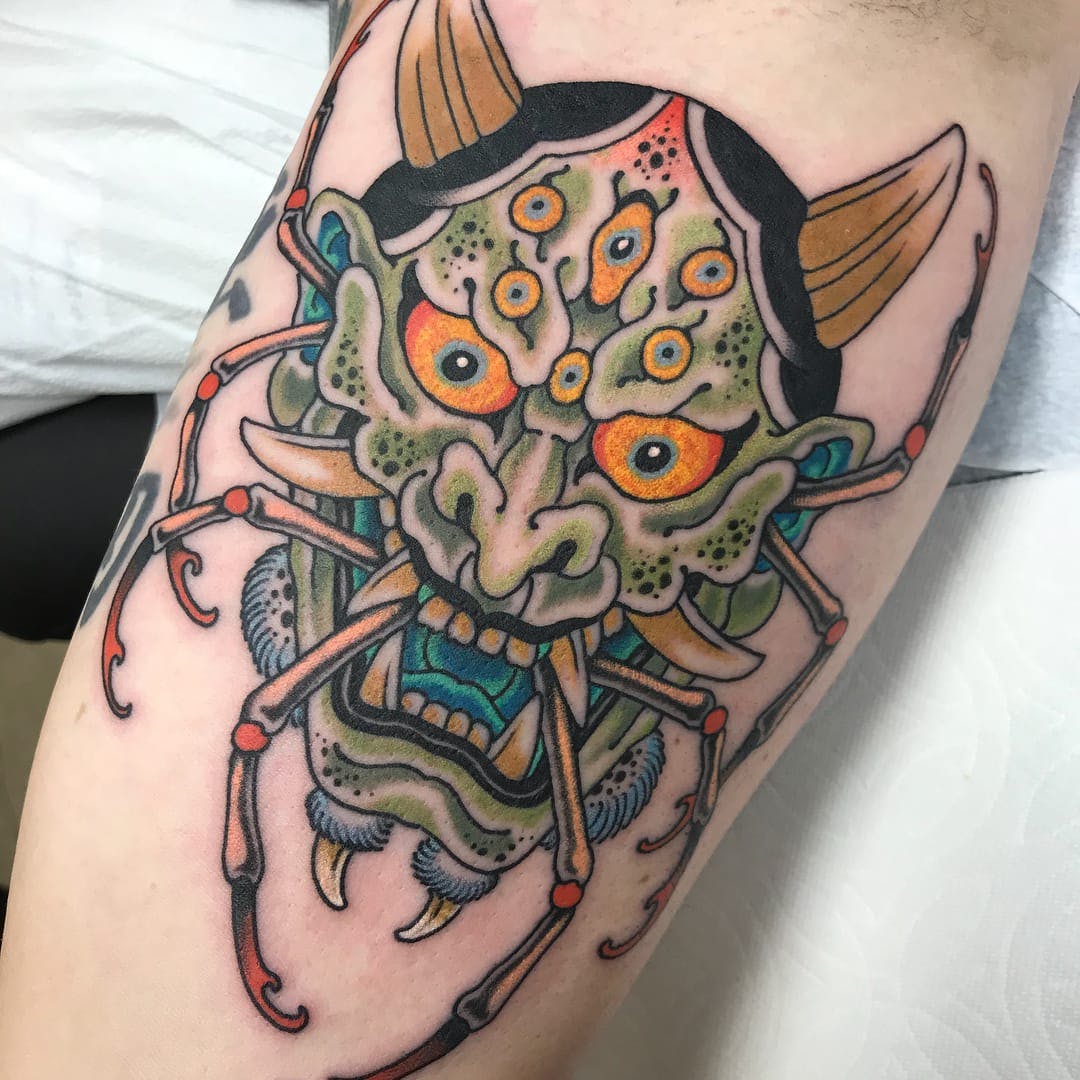 Tattoo Mask Oni