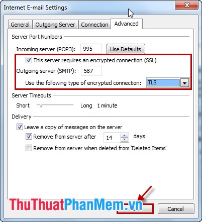 This sever requires an encryted connection