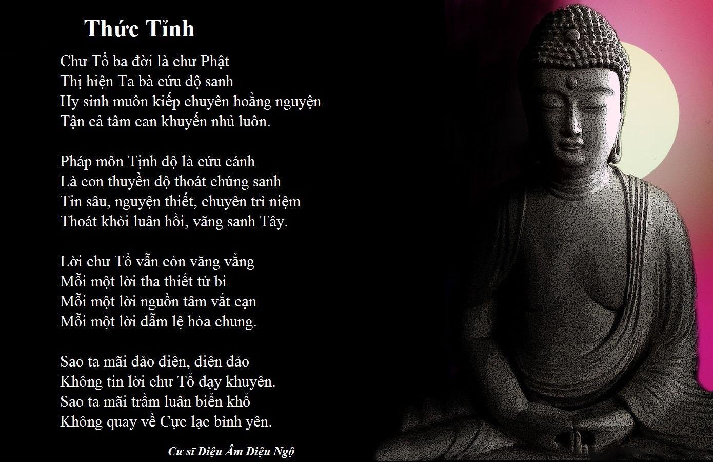 Thơ Phật dạy về thức tỉnh