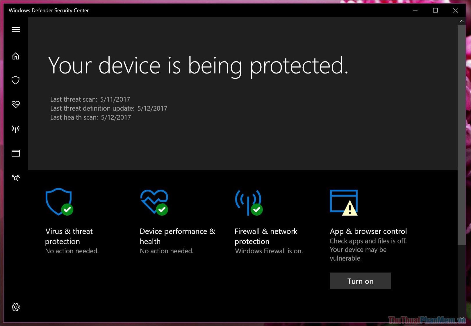 Windows Defender trước đây được đặt tên là Microsoft AntiSpyware
