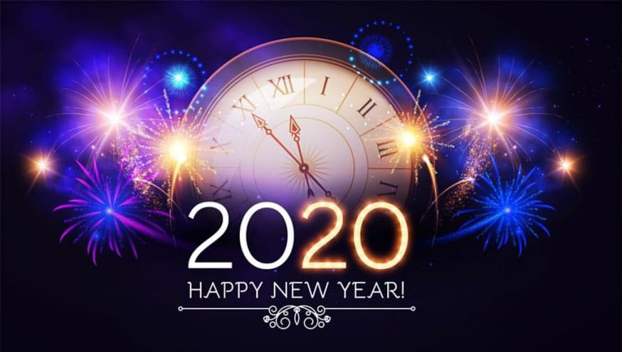 Ảnh mừng năm mới 2020 cực đẹp