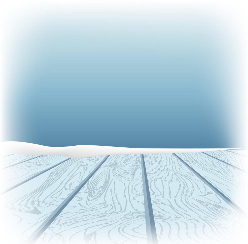 Background bàn gỗ tuyết