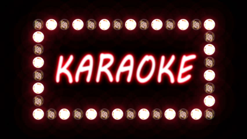 Background chữ karaoke