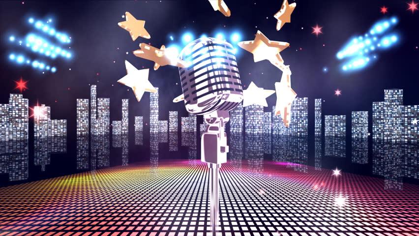 Background karaoke 3D