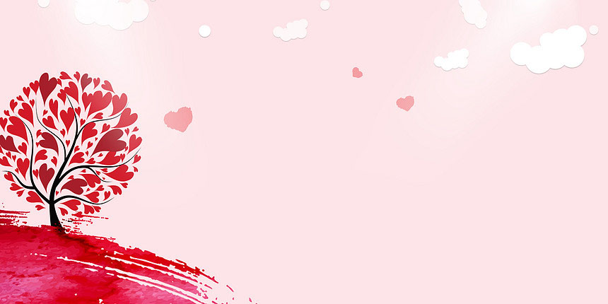 Background về tình yêu màu hồng