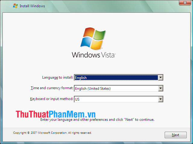 Bạn có thể mở Command Prompt trên Windows Vista với tổ hợp phím tắt Shift + F10