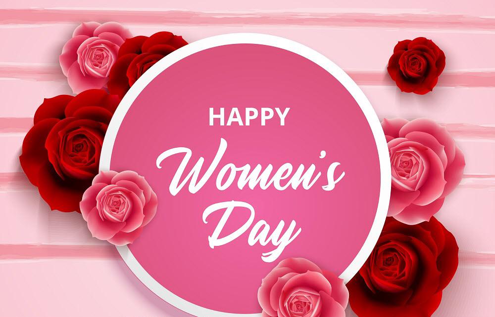 Banner Happy Womans Day