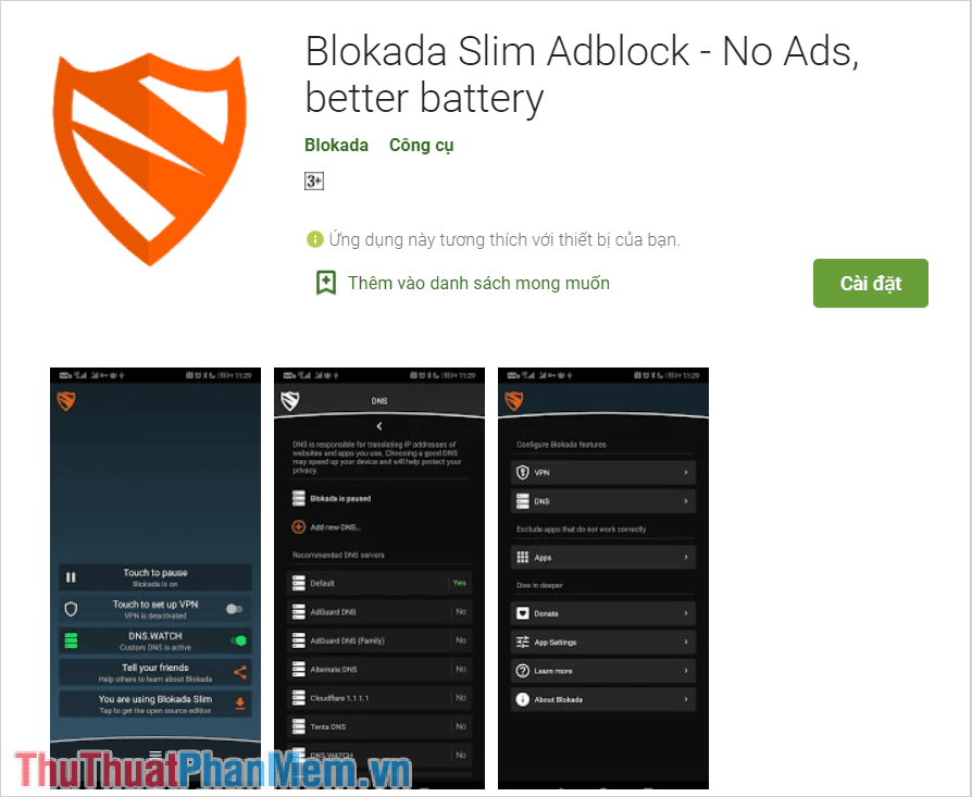 Blokada Slim Adblock