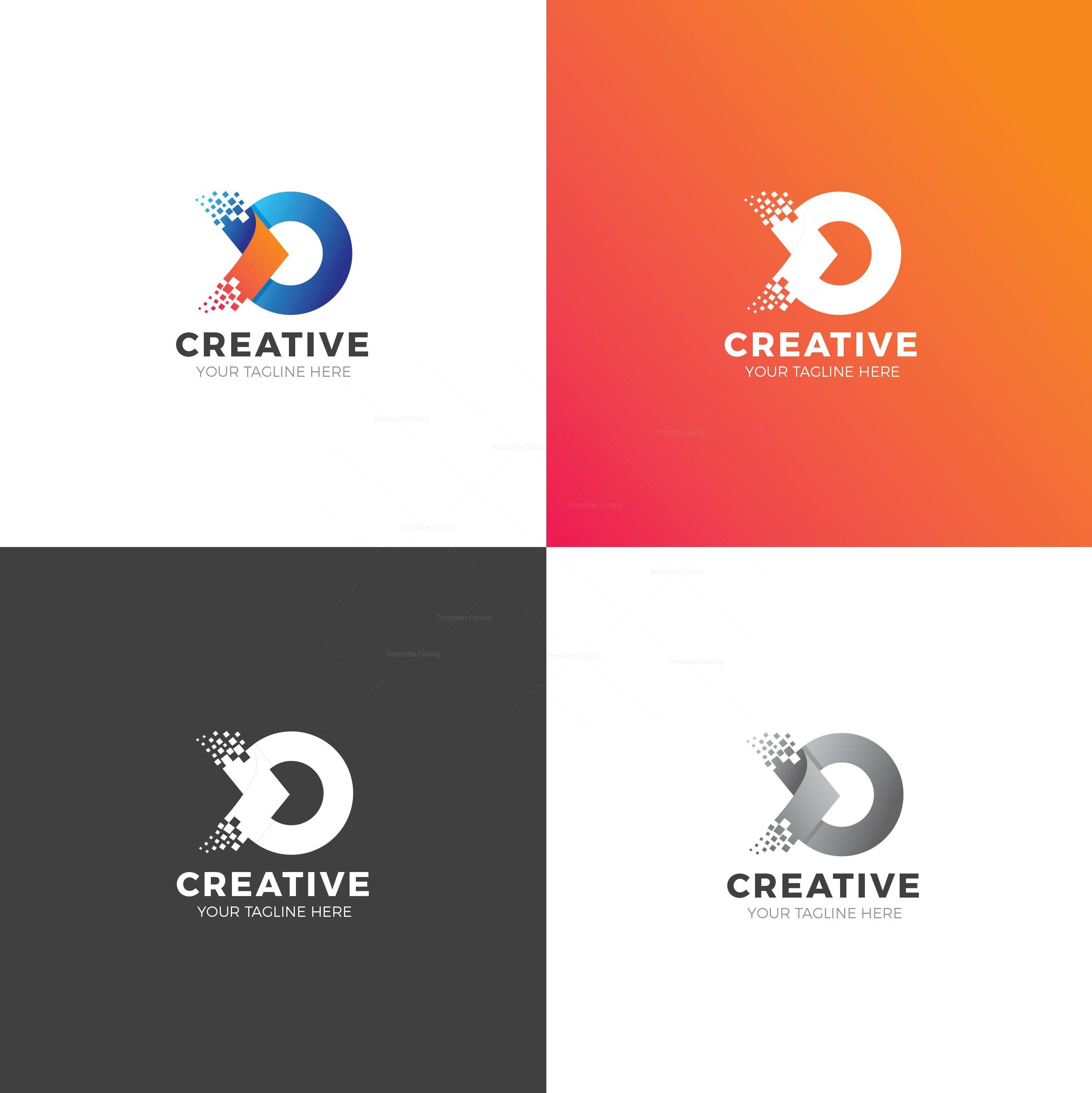 Bốn màu sắc khác nhau của logo công ty