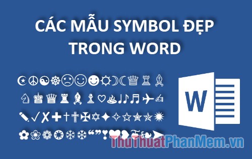 Các mẫu Symbol đẹp trong Word