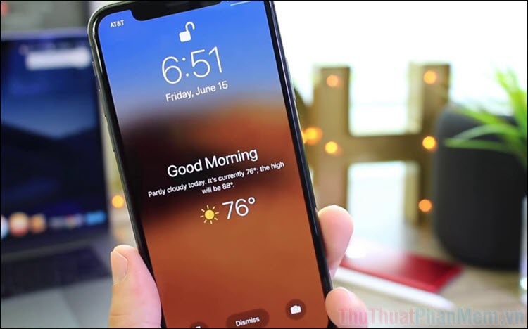 Cách bật dự báo thời tiết mỗi khi trời sáng trên iPhone