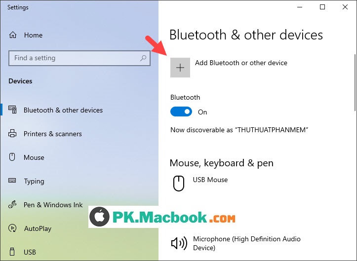 Cách cài Bluetooth cho máy tính để bàn