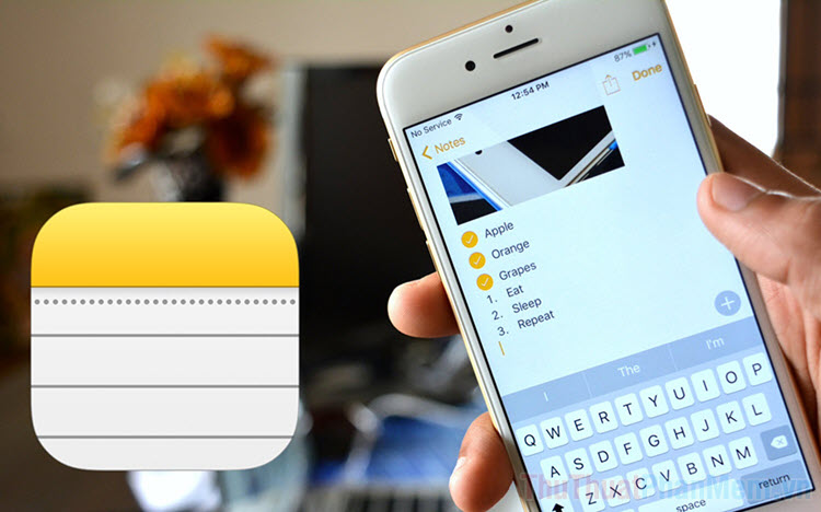 Cách chia sẻ ghi chú trên iPhone, iPad để nhắn tin bí mật