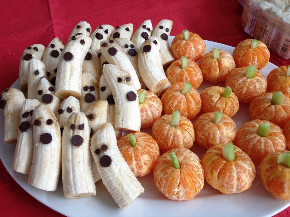 Cách trang trí hoa quả cho lễ Halloween
