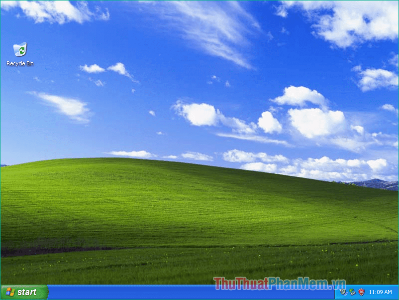 Cài thành công Windows XP